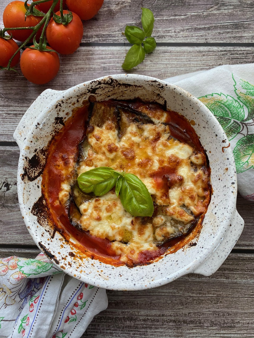 Aubergine & Lentil Moussaka
