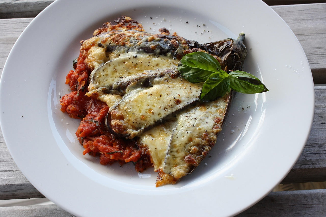 Aubergine & Lentil Moussaka