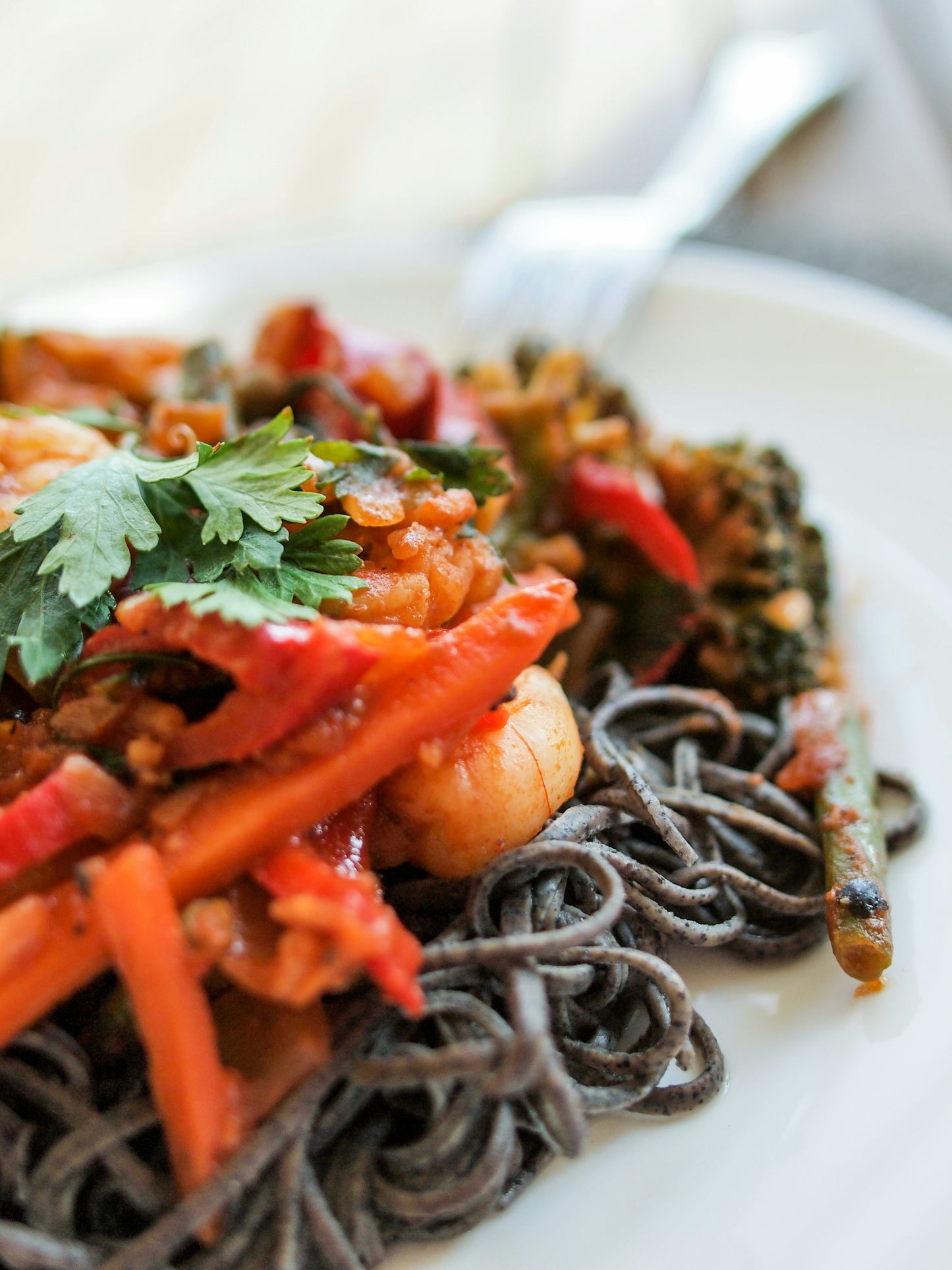Chili Lime Prawn Stir-Fry