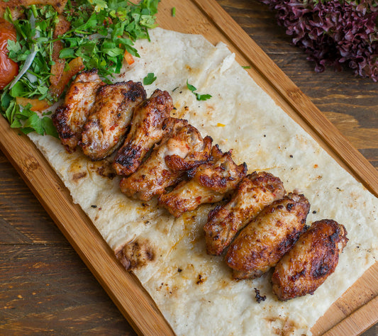 Moroccan Spiced Chicken with Bulgur & Greens